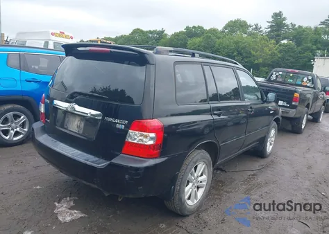 2006 Toyota Highlander Hybrid Limited V6 from USA, damaged, VIN JTEEW21A760017728